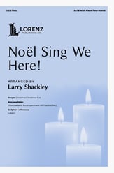 Noel Sing We Here! SATB choral sheet music cover